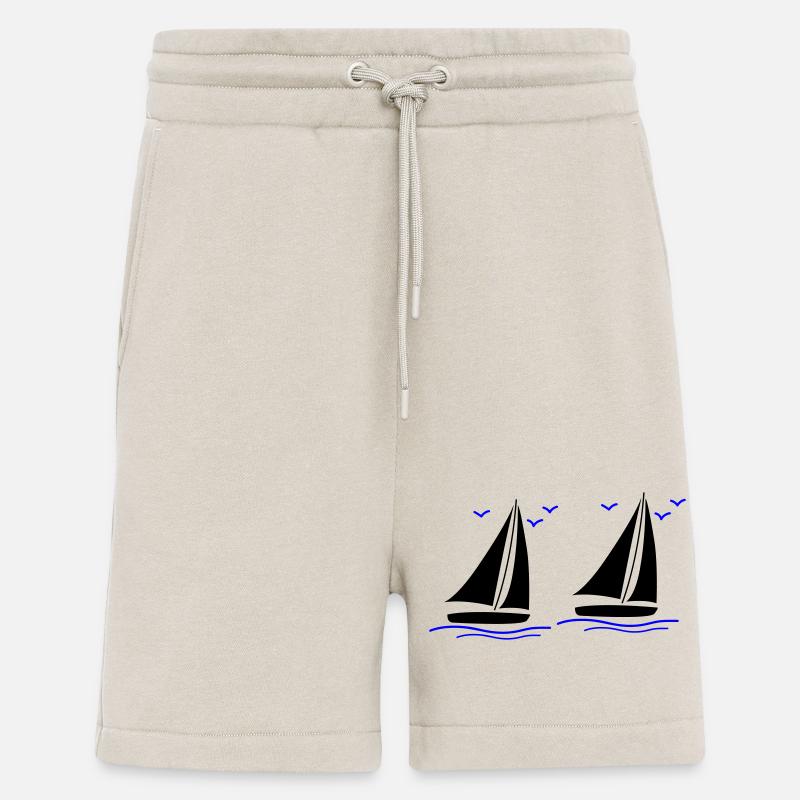 segelboote 02 - Shorts - made by SPREAD - WARM CLAY