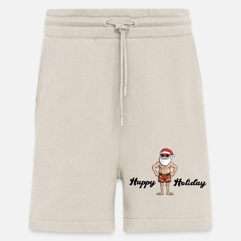 beach weihnachtsmann holiday - Shorts - made by SPREAD - WARM CLAY