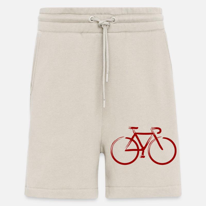 Ruby strokes - Shorts - made by SPREAD - WARM CLAY