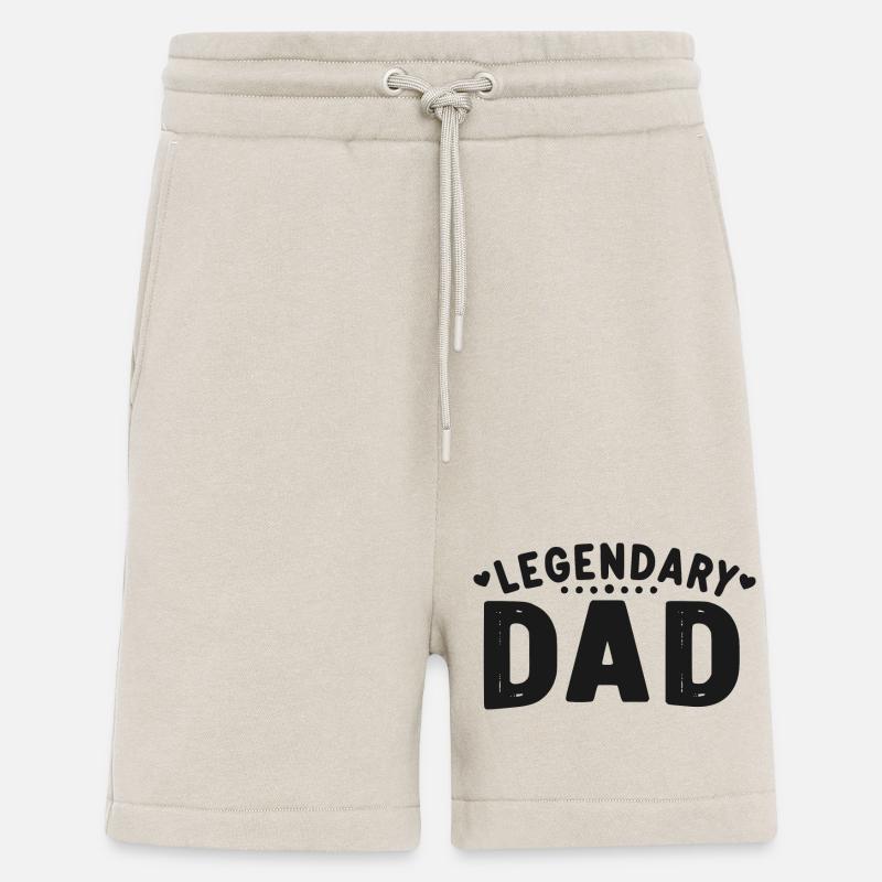 Papa légendaire - Short bio décontracté fabriqué en UE - WARM CLAY