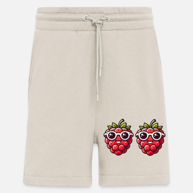 Raspberry Comic - Shorts - made by SPREAD - WARM CLAY