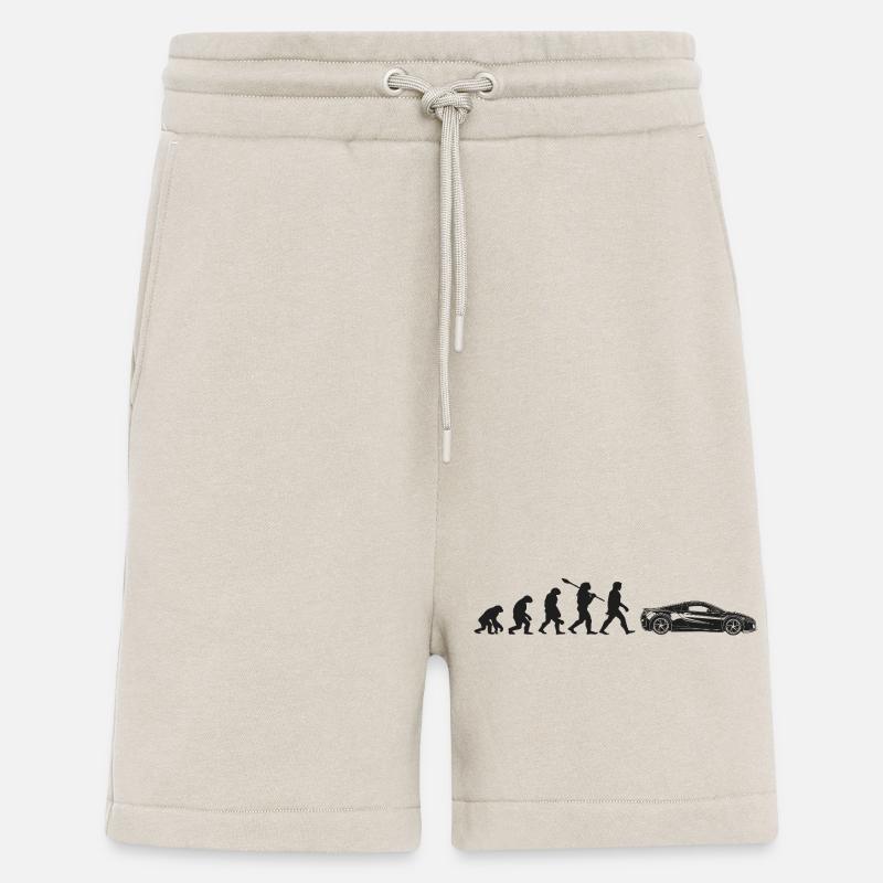 Auto De Sport Evolution - Shorts - made by SPREAD - WARM CLAY