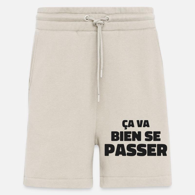 ça va bien se passer - Short bio décontracté fabriqué en UE - WARM CLAY