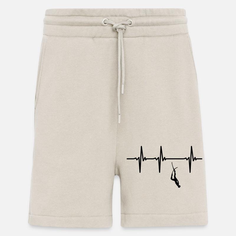 Herzschlag Apnoe - Shorts - made by SPREAD - WARM CLAY