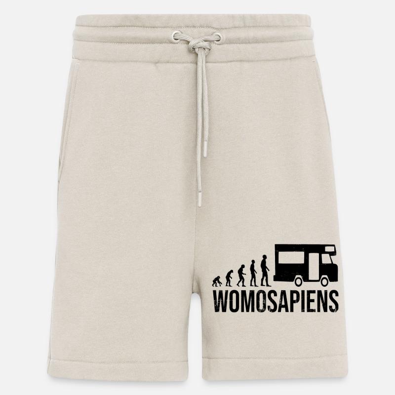 Womosapiens Wohnmobil Evolution - Shorts - made by SPREAD - WARM CLAY