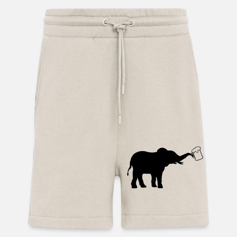 Krug Bier Elefant cool - Shorts - made by SPREAD - WARM CLAY