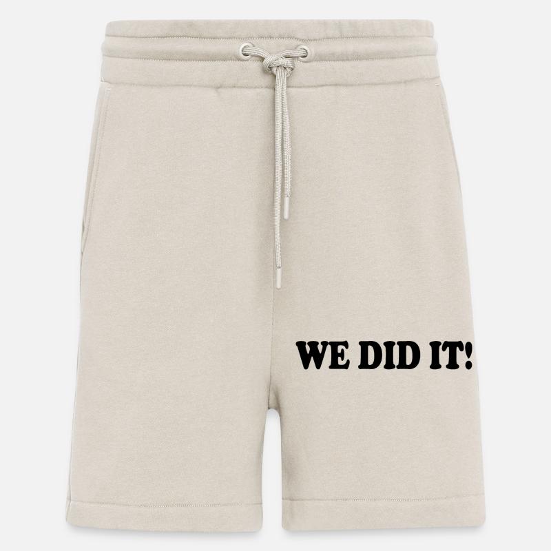 We did it - Shorts - made by SPREAD - WARM CLAY