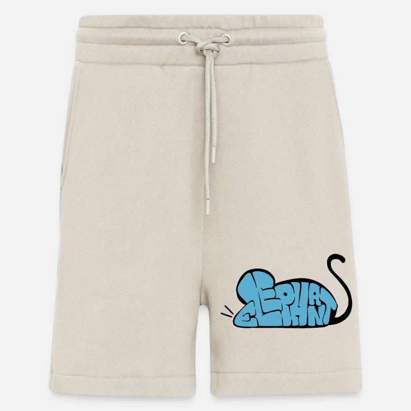 Graff Mouse-Elephant - Shorts - made by SPREAD - WARM CLAY