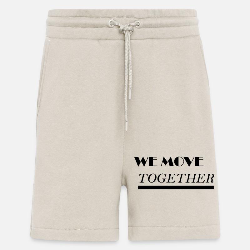 WIR BEWEGEN - Shorts - made by SPREAD - WARM CLAY