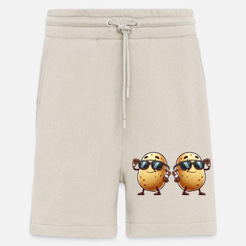 Potato Comic 2 - Shorts - made by SPREAD - WARM CLAY