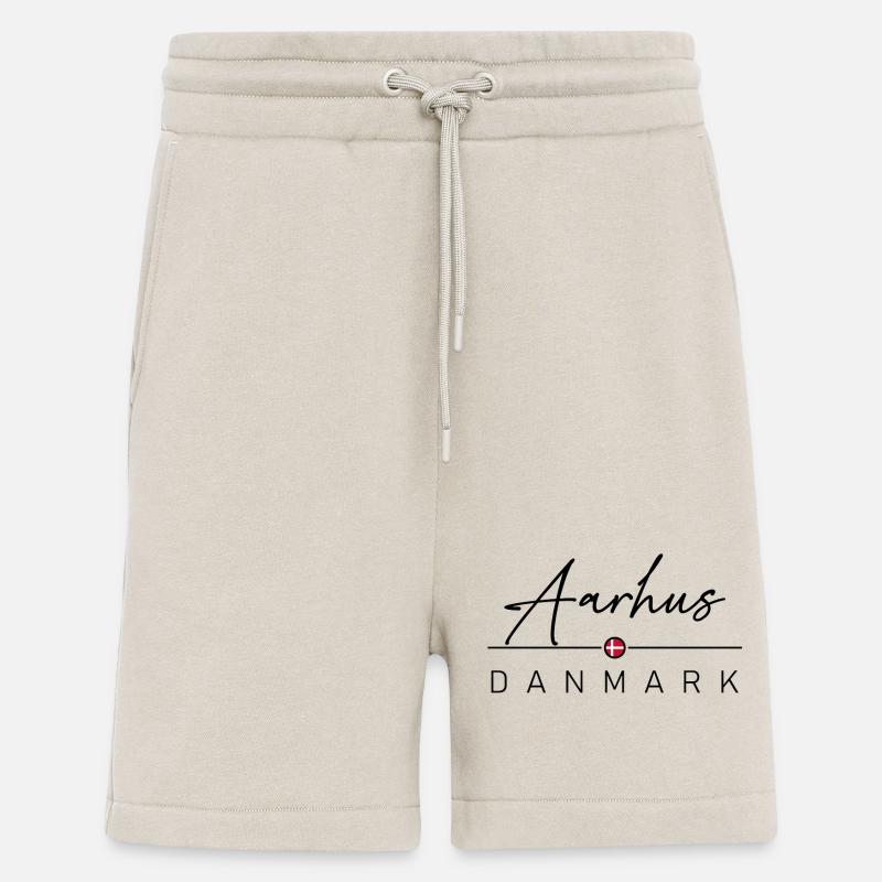 Dänemark - Aarhus - Danemark - Short bio décontracté fabriqué en UE - WARM CLAY