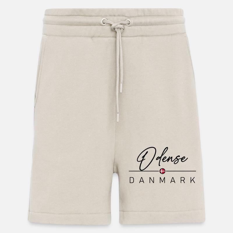 Dänemark - Odense - Danemark - Danemark - Short bio décontracté fabriqué en UE - WARM CLAY