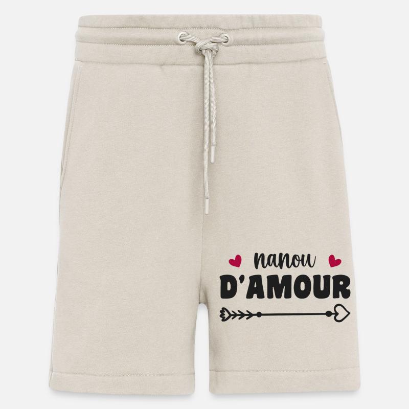 nanou d'amour - Short bio décontracté fabriqué en UE - WARM CLAY