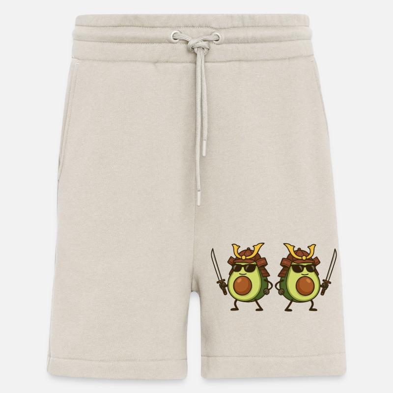 Avocat Samouraï 2 - Short bio décontracté fabriqué en UE - WARM CLAY