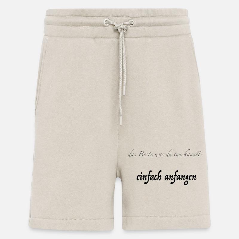 just get started - Shorts - made by SPREAD - WARM CLAY