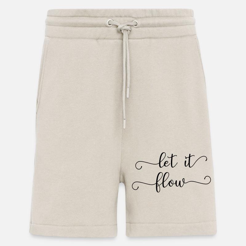 let it flow - Short bio décontracté fabriqué en UE - WARM CLAY