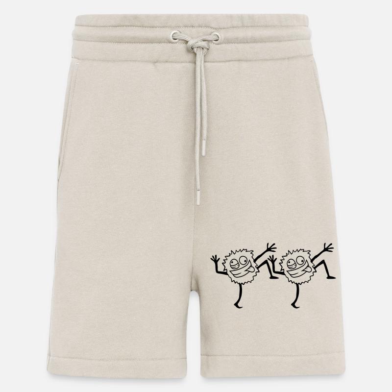 Team Dancing Monsters - Shorts - made by SPREAD - WARM CLAY