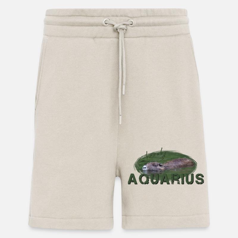 Wassermann Sternzeichen Wassermann Aquarius - Shorts - made by SPREAD - WARM CLAY