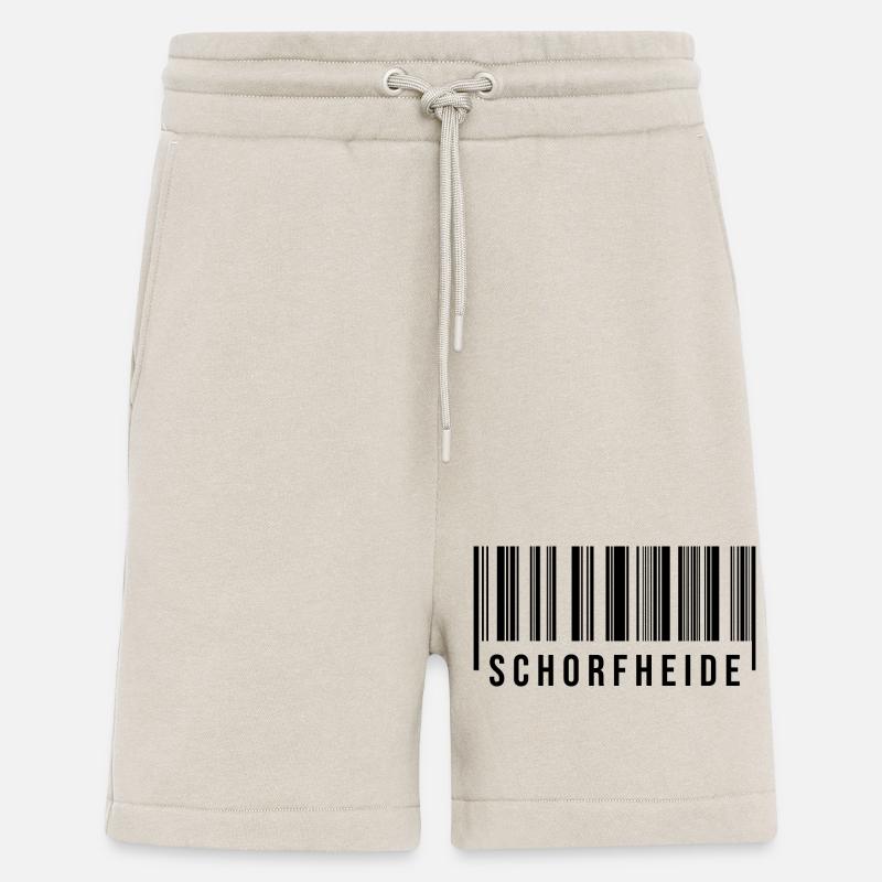 Schorfheide Strichcode - Shorts - made by SPREAD - WARM CLAY