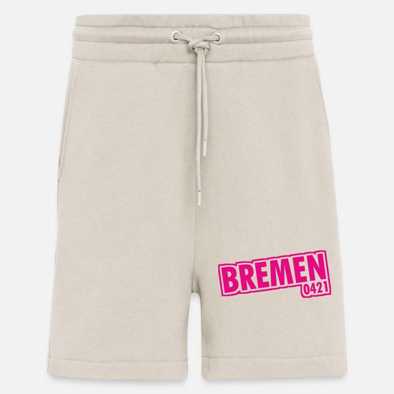 Bremen - 0421 - Vorwahl - Shorts - made by SPREAD - WARM CLAY