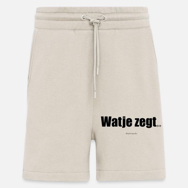 Ce que vous dites. - Short bio décontracté fabriqué en UE - WARM CLAY