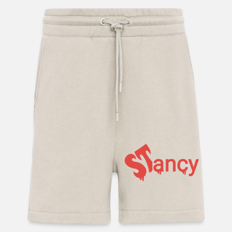 Stancy red text Halloween - Shorts - made by SPREAD - WARM CLAY