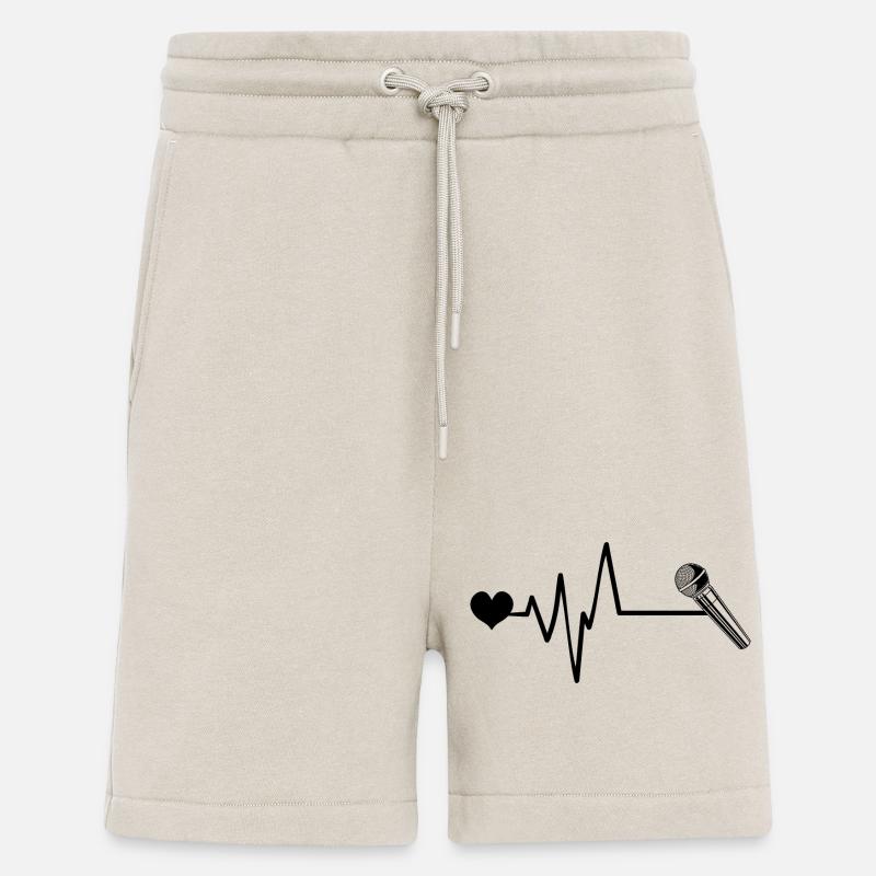 Microphone Pulse Love - Short bio décontracté fabriqué en UE - WARM CLAY