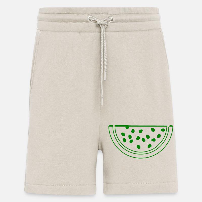 Pastèque - Short bio décontracté fabriqué en UE - WARM CLAY