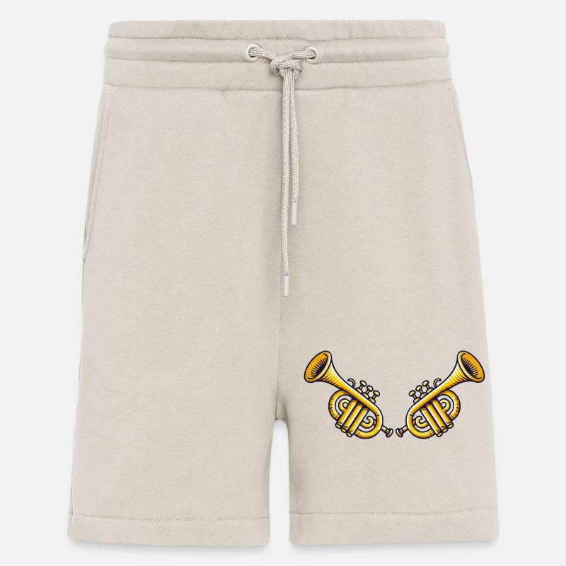 trompette 2 - Short bio décontracté fabriqué en UE - WARM CLAY