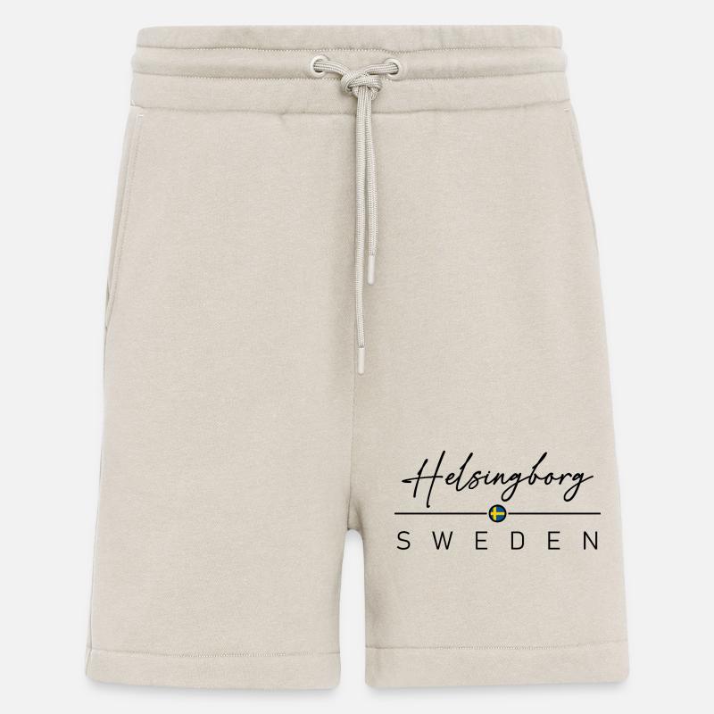 Schweden - Helsingborg - Suède - Sverige - Short bio décontracté fabriqué en UE - WARM CLAY