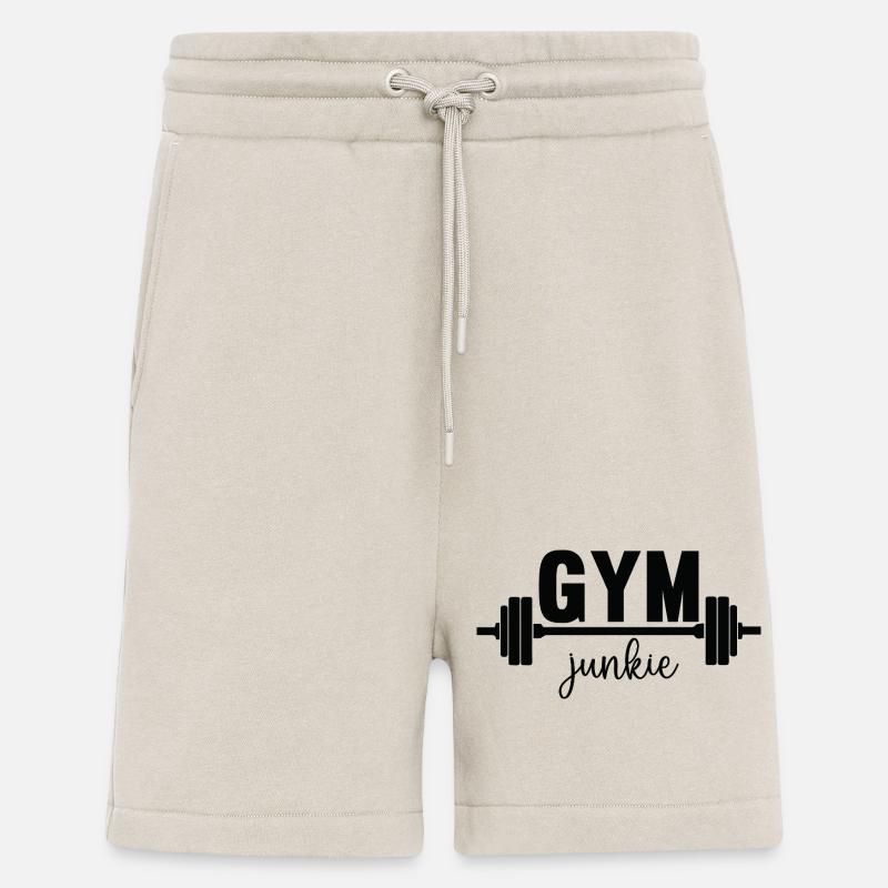 Gym junkie - Shorts - made by SPREAD - WARM CLAY