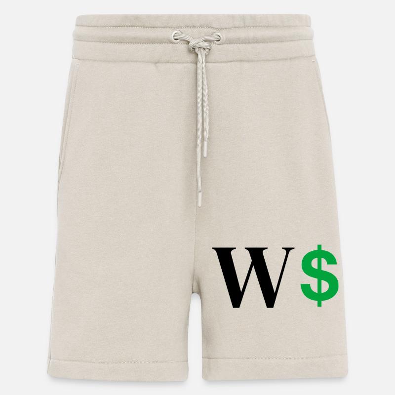 Buchstabe w Dollar - Shorts - made by SPREAD - WARM CLAY