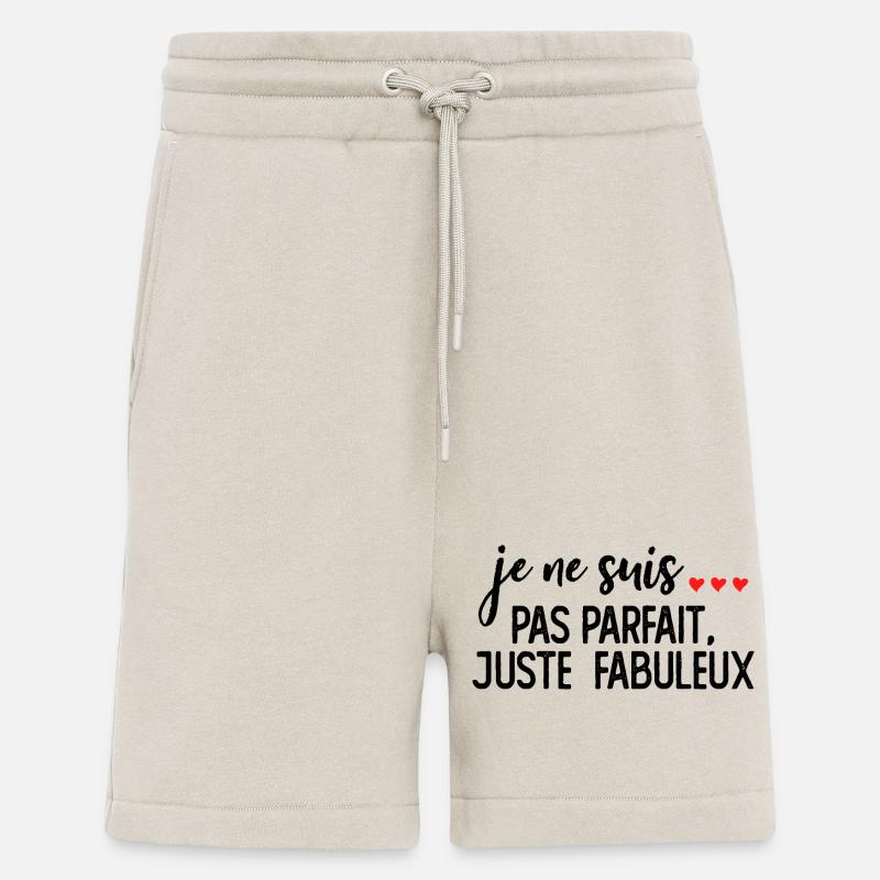Pas Parfait mais Fabuleux 2 - Short bio décontracté fabriqué en UE - WARM CLAY