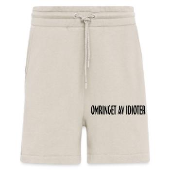 umgeben von Idioten - Shorts - made by SPREAD - WARM CLAY - Vorne