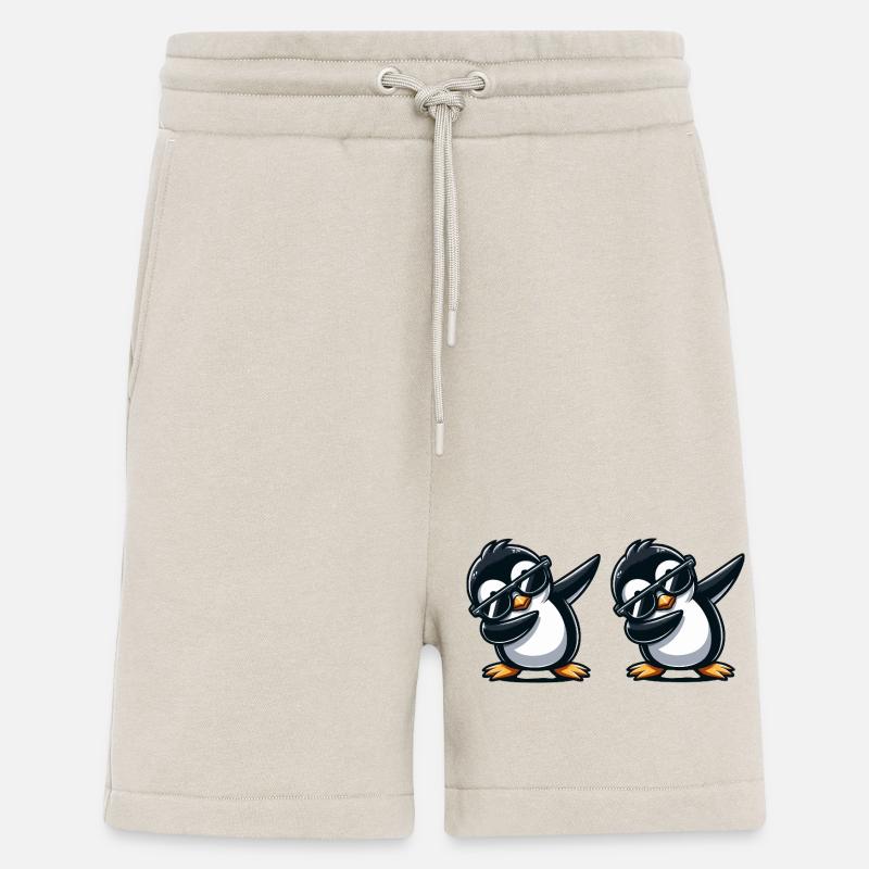 Pingouin Dabbing 2 - Short bio décontracté fabriqué en UE - WARM CLAY