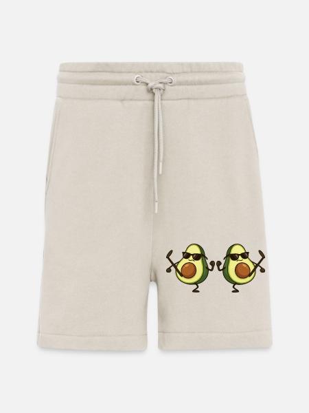 avocado karate 2 - Shorts - made by SPREAD - WARM CLAY