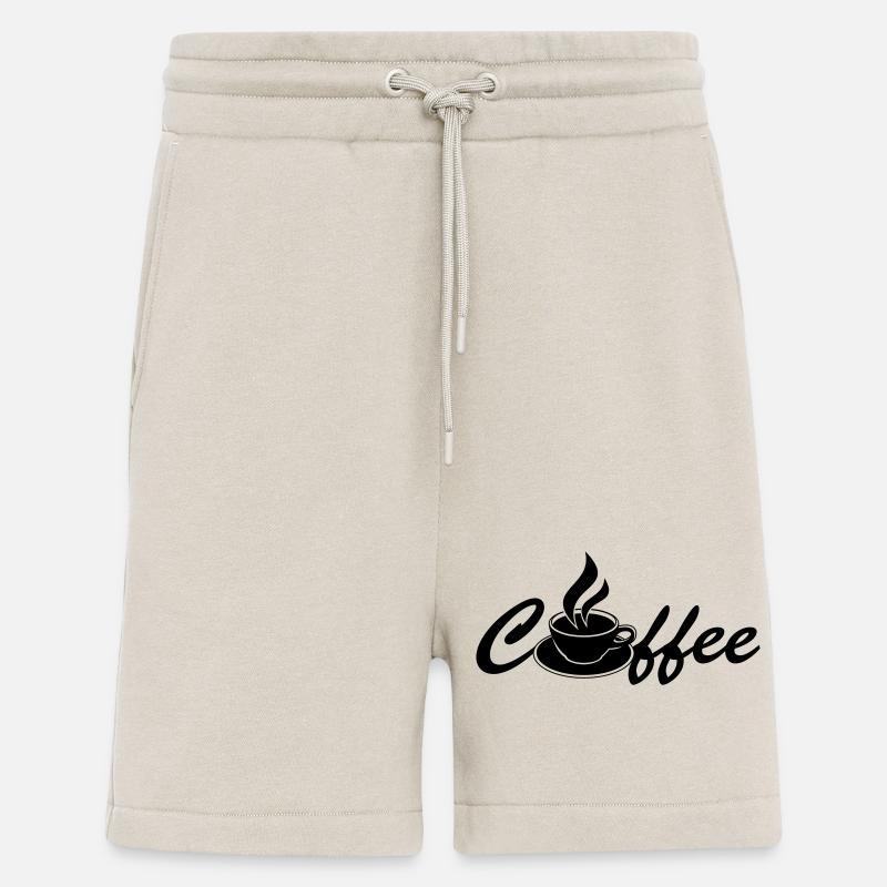 Coffee - Short bio décontracté fabriqué en UE - WARM CLAY