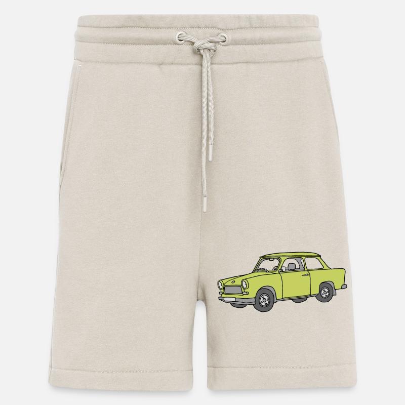 Trabi, (baligrün) - Shorts - made by SPREAD - WARM CLAY