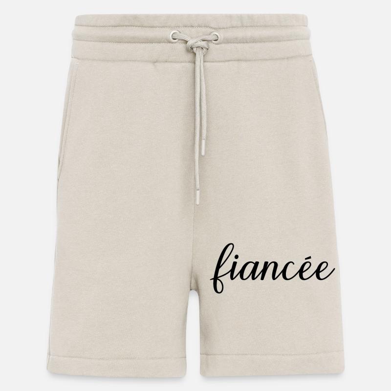 Fiancée Matching Engagement Wedding Honeymoon - Shorts - made by SPREAD - WARM CLAY