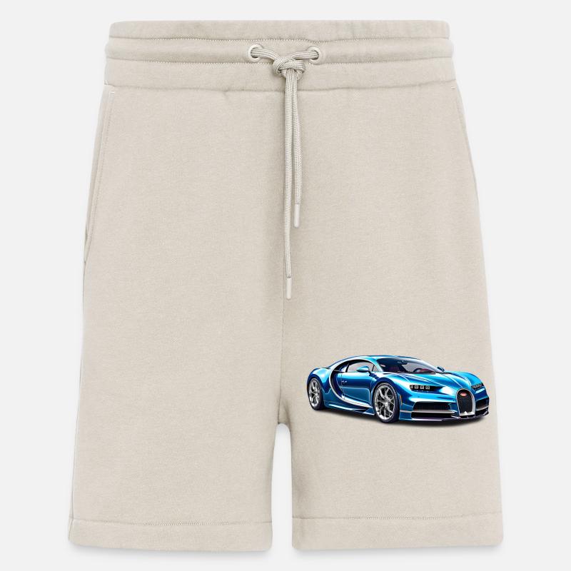 Hypercar Chiron - Short bio décontracté fabriqué en UE - WARM CLAY