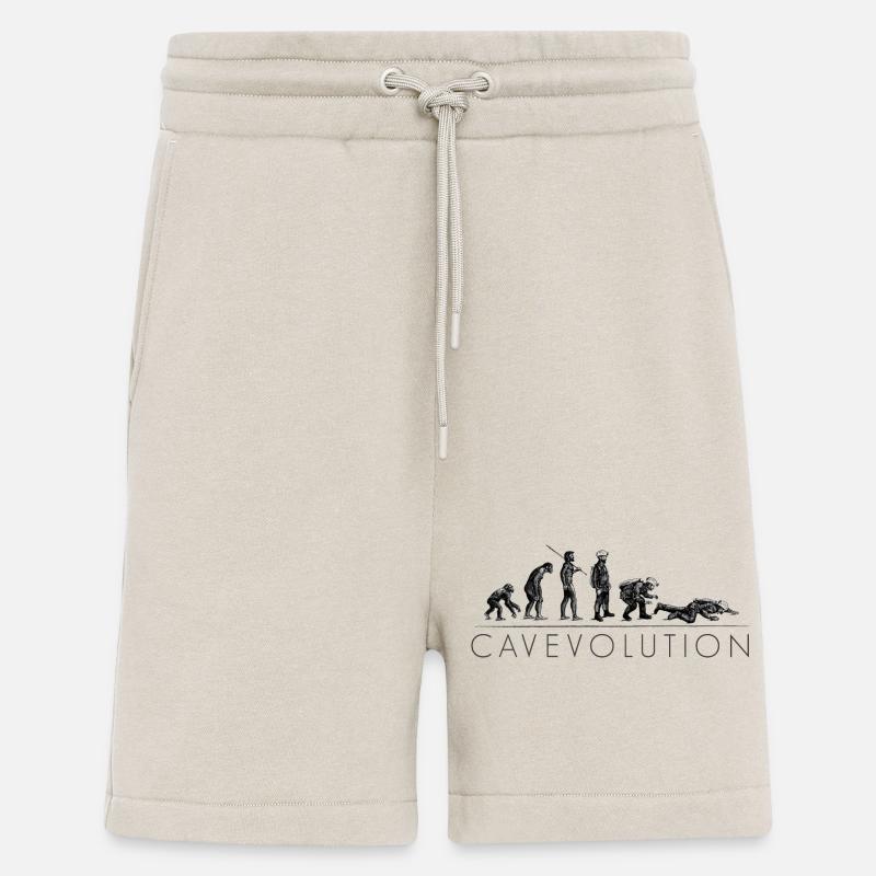 CAVEVOLUTION - Shorts - made by SPREAD - WARM CLAY
