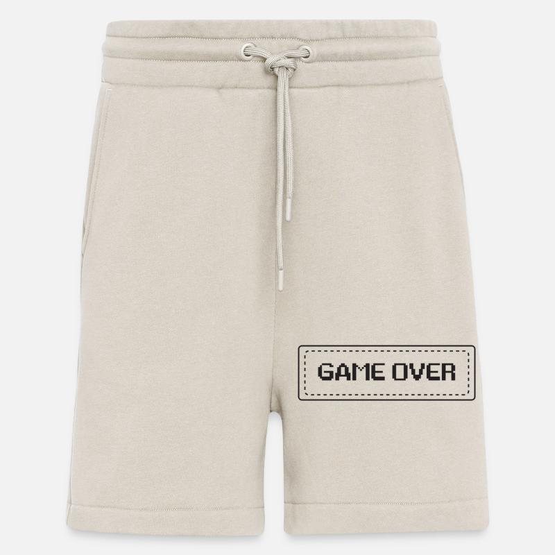 Game Over - Shorts - made by SPREAD - WARM CLAY