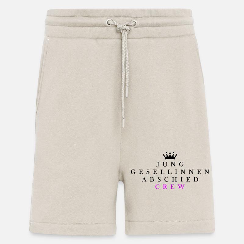 Junggesellinnenabschied Crew - Shorts - made by SPREAD - WARM CLAY