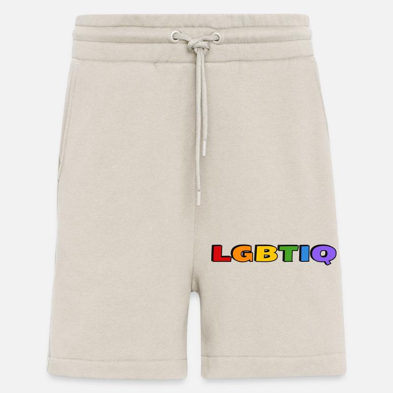 LGBTIQ-Regenbogenfarben - Shorts - made by SPREAD - WARM CLAY
