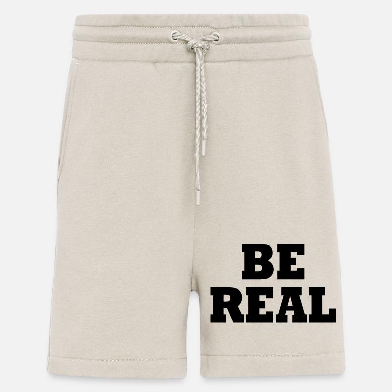 Be real - Shorts - made by SPREAD - WARM CLAY