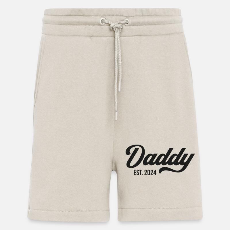 Daddy Est 2024 - Shorts - made by SPREAD - WARM CLAY