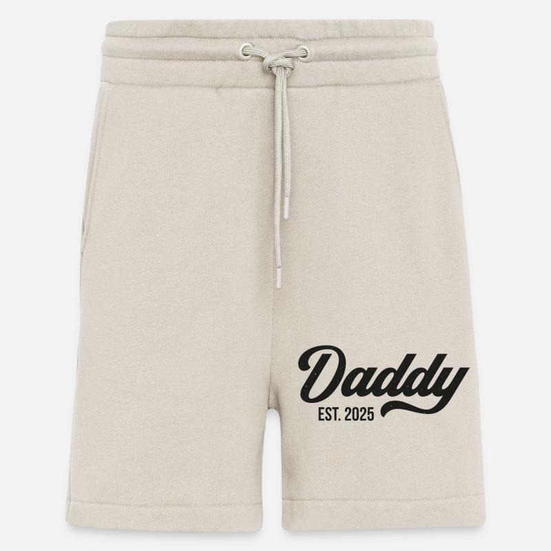Daddy Est 2025 - Shorts - made by SPREAD - WARM CLAY