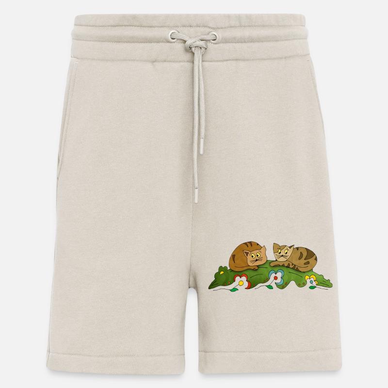 Cats - Shorts - made by SPREAD - WARM CLAY