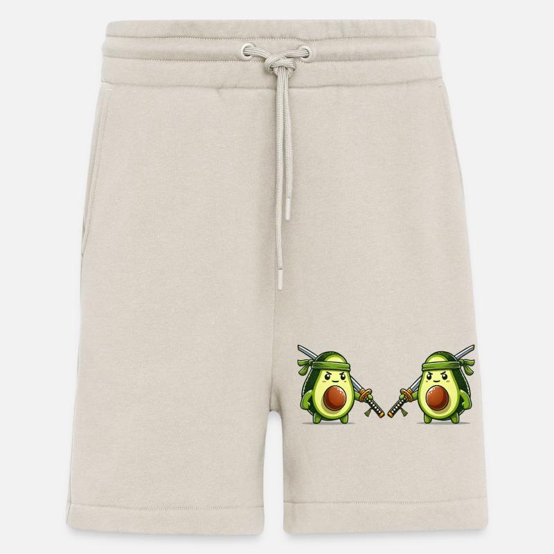 Avocat Samouraï 2 - Short bio décontracté fabriqué en UE - WARM CLAY