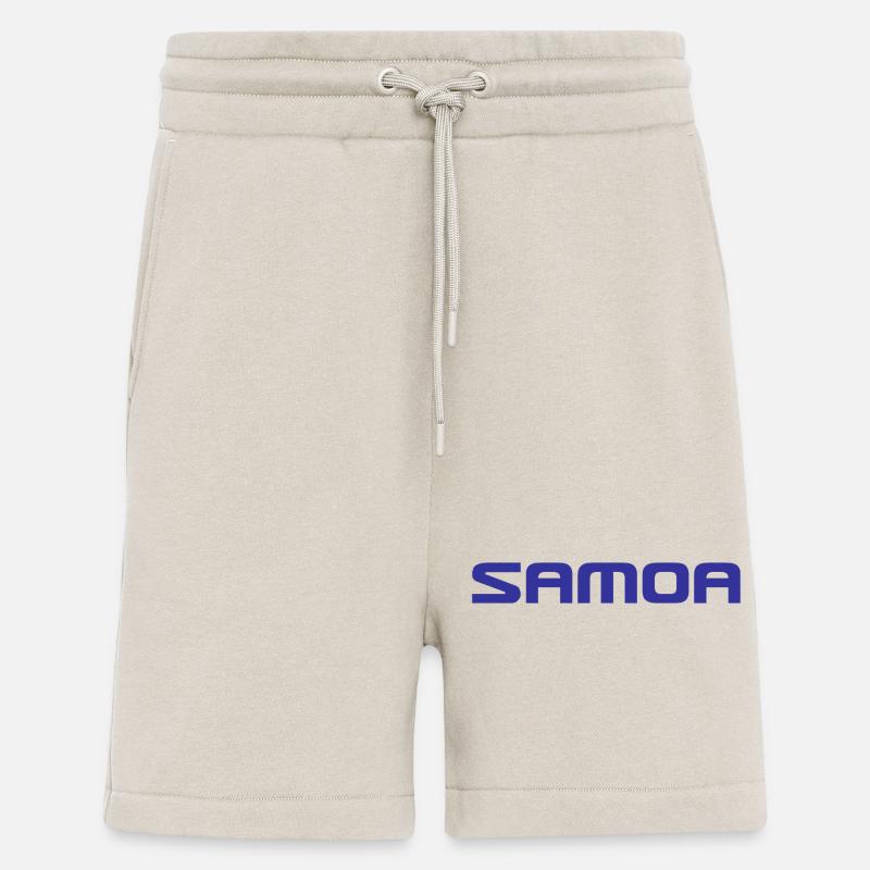 Samoa Logo - Polynesien - Südsee - Shorts - made by SPREAD - WARM CLAY